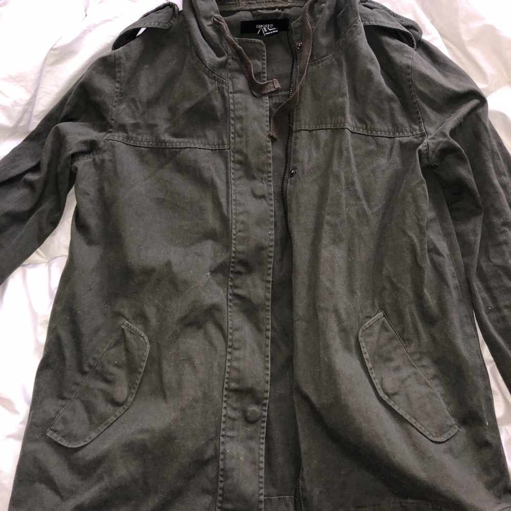 Forever 21 Army green jacket